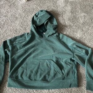 Lululemon Teal Hooded Sweatshirt